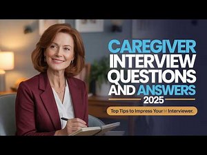 Caregiver Interview Questions and Answers 2025 | Win Your Dream Job