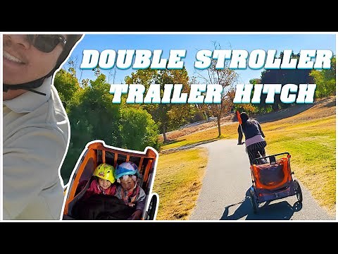 5 minute review of the Instep Quick N EZ Two Seat Bicycle Trailer