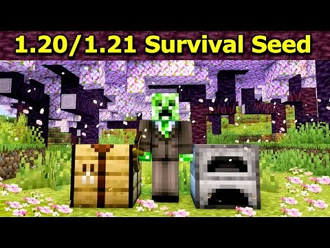 🔥[GOD SEED] The ACTUAL BEST Minecraft Survival Seed for 1.20.6 and 1.21 (Seeds Minecraft 1.21 Java)