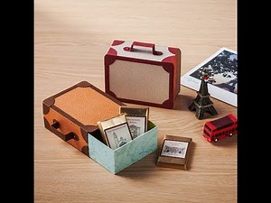 Canvas Project : Trunk-shaped Mini Gift Box