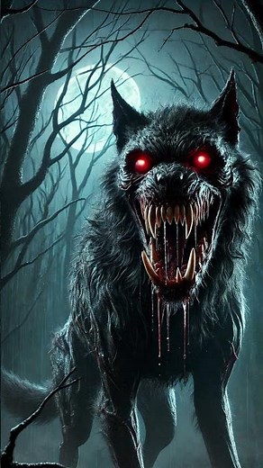 Terrifying Monster Wolf in the Dark | Scary Story for Kids | Haider Kids