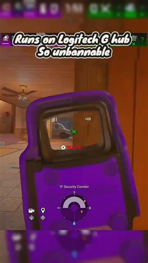 Logitech players can get no recoil in R6 so easy | #r6 #siege #rainbowsixsiege #recoilscript #lua