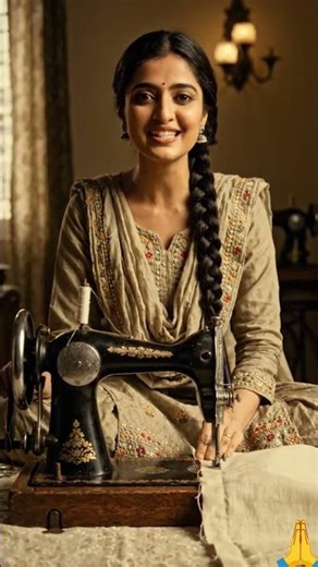 पुरानी सिलाई मशीन का कमाल 😱🧵 | Antique Sewing Machine India #trending #villagelife #viral