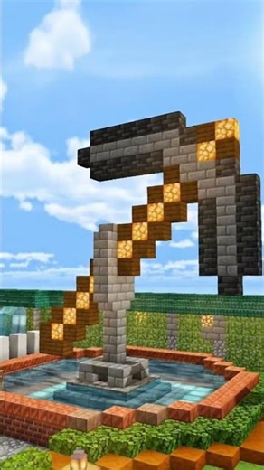 From NOTHING to MODERN STATUE 🤯🔥 | Minecraft #minecraft #minecraftgameplay #minecraftshorts #shorts
