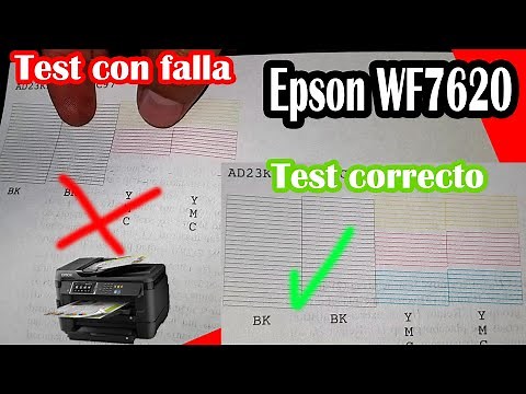 😊Printer does not output the cyan "blue" color - Epson WF7620