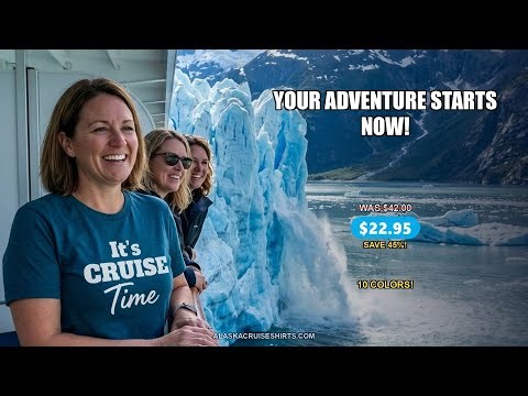 It's Cruise Time Alaska Cruise Shirt 2026 Tee - 10 Color Options!
