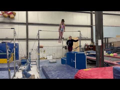 Sophia's Journey to USAG Level 4: Learning the Kip on High Bar