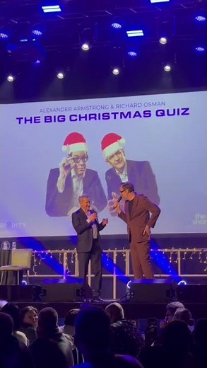 Our Lucky Priority members had a Big Christmas Quiz with Richard Osman and Alexander Armstrong
