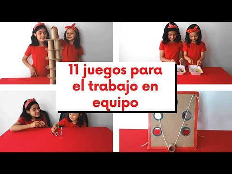 11 JUEGOS DIVERTIDOS PARA EL TRABAJO EN EQUIPO