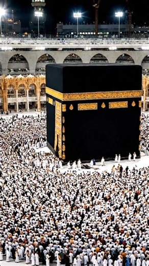 "Tawaf at Khana Kaaba | Spiritual Unity Scene"#islamicprayer #love #khanakaba #duet #twaf