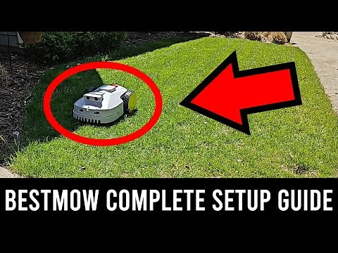 Ultimate BESTMOW Robot Lawn Mower Guide: Step-by-Step How To Setup & Use from Start to Finish!