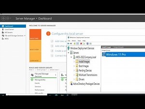 How to Deploy Windows 11 to All Computers Using Windows Deployment Services WDS Windows Server 2022