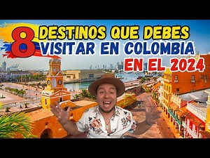 🇨🇴COLOMBIA EL TERCER PAIS MAS HERMOSO DEL MUNDO 🌎 ✅ 8 Imperdibles en tu visita ‼️