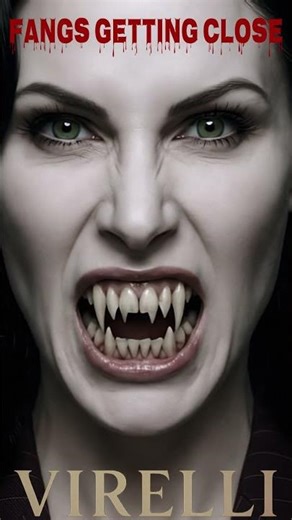 Fangs Getting Close 9 🩸 | 4K Cinematic Dark Romance & Horror #shorts