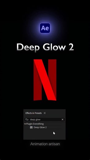 Akash Negi | Motion Designer | Tutorials on Instagram: "UNLEASH THE GLOW! Welcome to Episode 1 of our Deep Glow plugin series! Learn the basics of this powerful tool and start creating stunning glow effects in After Effects! #DeepGlow #AfterEffects #PluginTutorial #animationartisan #oyenegi #oyeenegi"