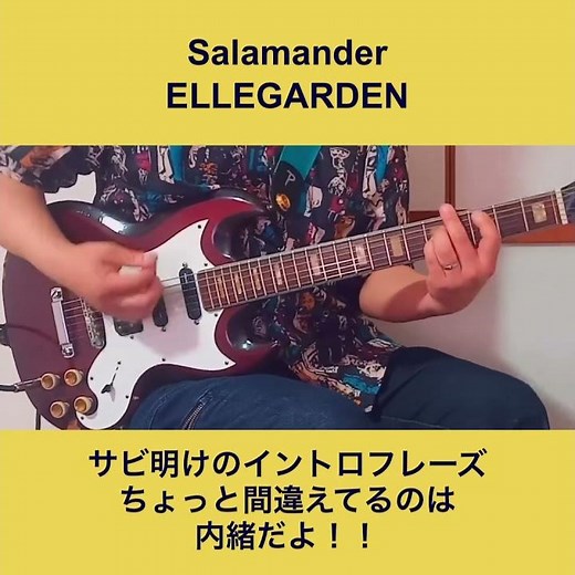 【 Salamander / ELLEGARDEN 】2026年4月18日