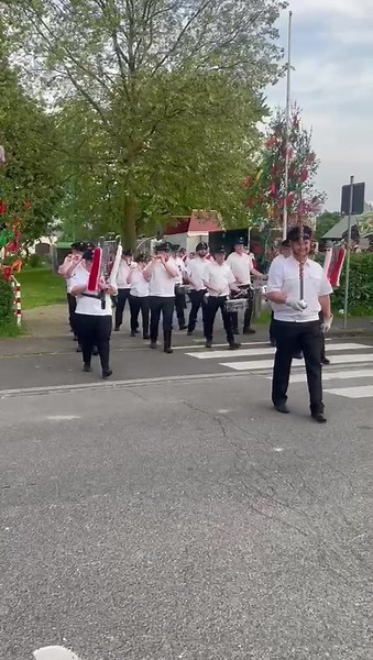 Traditional German Marching Band Performance of Westerwaldlied