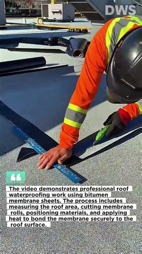 Professional Roof Waterproofing Installation | Bitumen Membrane Flat Roof System