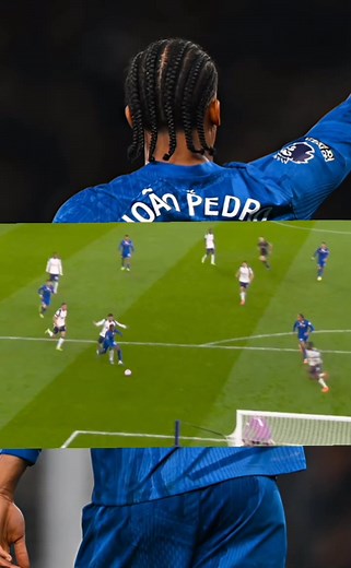 Joao Pedro goal vs Tottenham — Caicedo does all the dirty work and lays it on a platter for Joao Pedro. #CFC 🔵 | De Blues Captain