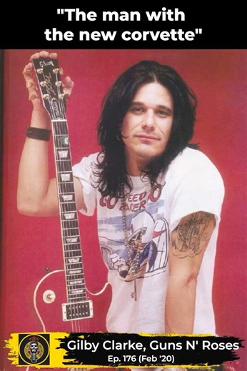 Gilby Clarke explains "the man with the new corvette" nickname | AFD SHORTS