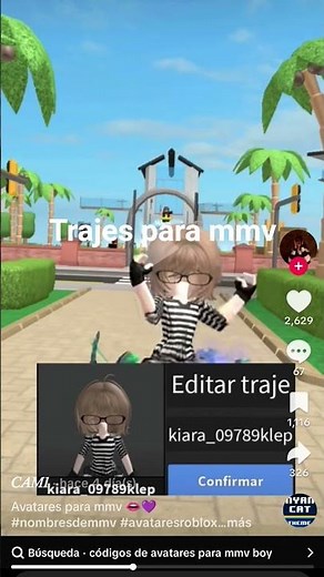 trajes para mmv #roblox