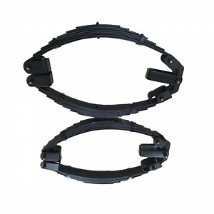 [Hot Item] Agricultural Trailer Full Kit 2500kg Tandem Trailer Axle with Roller Rocker Tandem Leaf Spring Suspension