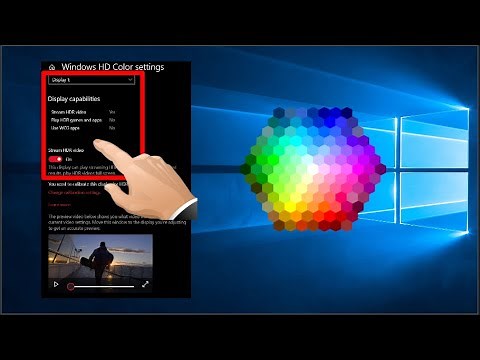 How to Enable/ Disable HDR Color in Window 10 (Window HDR Color) 2020.