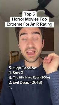 Top 5Horror Movies Too Extreme For An R Rating