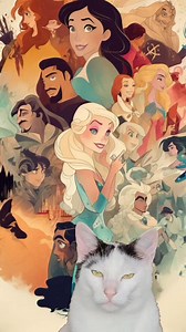 Yall asked for this! Doug is a people pleaser #dougreviews #businesscats #talkingcat #review #disney #pixar #parody #disneyprincess | Drennon Davis