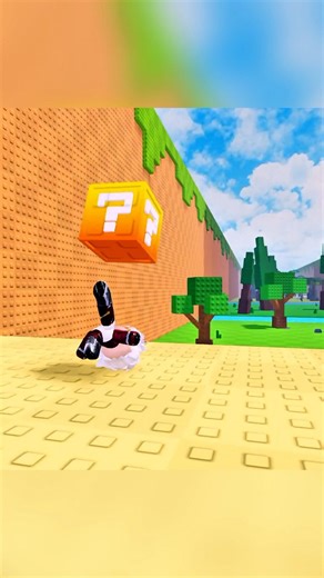 Kick back flip lucky block #roblox #robloxshorts #robloxedit #robloxgames #shorts
