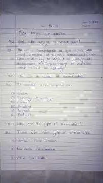 Class 9th computer PART A chapter 1 question answer.