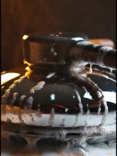 Insane CLR Rust Remover Magic – Rust VANISHES in Seconds! 😱🫧💥 Can CLR Really Erase This Thick Rust Like Magic? 🤯🔥 #RustRemoval #Satisfying #ASMR #CLRRustRemover #FYP