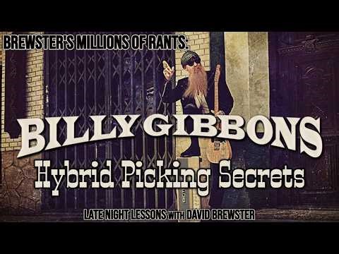 Billy Gibbons Hybrid Picking Secrets