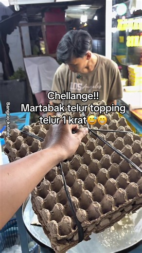 Martabak Telur Topping 1 Krat Telur — Tantangan Membuat dan Hasilnya