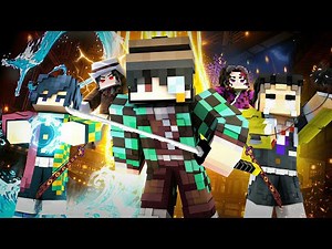 I Survived 200 Days As Tanjiro In Demon Slayer Minecraft || PART:2