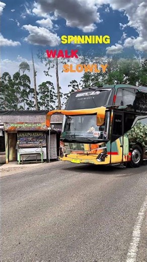 The Bus Is Big And Colorful - Bus Mode Transparan Part 48 #shorts