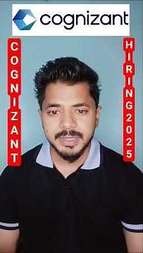 Cognizant Hiring 2025 For GenC Role | Biggest Hiring Announced | #cognizant ‪@TechWithReetesh‬