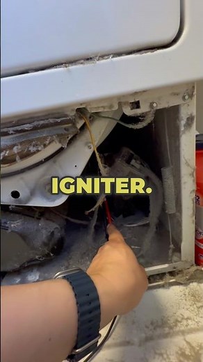 Diagnosing and Fixing a Non-Heating Dryer Igniter #appliancerepair