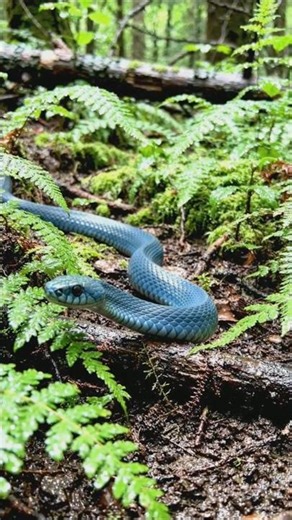 This Snake Can Chase Humans?! 😳🐍 #Snake #Wildlife #DangerousSnake #AnimalFacts #Wildlife #Reptiles