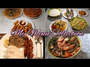 My Food Menu Collection || Food Prep with Me || My Top Favorite Menu || Simple & Delicious Menu