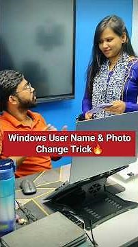 Windows 10/11 Me User Name Change Ka easy trika #windows #computer #tlscomputer