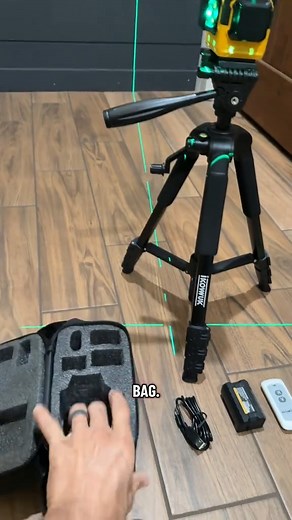 Laser Self Leveling with Tripod. #tools #DIY #diyproject #tiktokshopcybermonday #tiktokshopblackfriday | Yalltakecare | Facebook