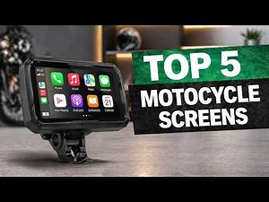 Top 5 Motorcycle CarPlay & Android Auto Screens (2026) | Best Waterproof Displays for Riders