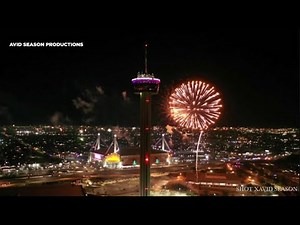 WATCH: Fireworks light up San Antonio neighborhoods