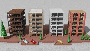 Construction Materials: 10 Earthquakes Simulation