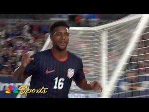 Alex Freeman nets his second, United States' third v. Uruguay | NBC Sports