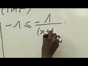 Théoreme de l'inegalite des accroissements finis application