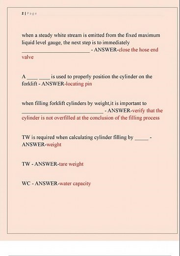 Texas LP Gas dispensing exam, LP Gas safety, propane dispensing test, verified LP Gas answers, Texas