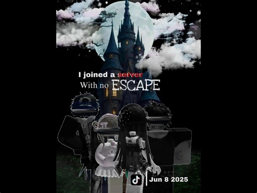 Title: I joined a server with no escape | coming out june 8 2025! #stories #robloxstories #fyp #horror