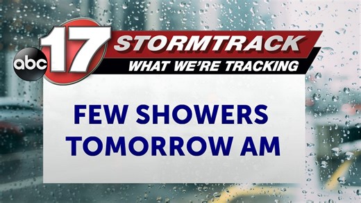 Tracking light rain tomorrow, storms late week